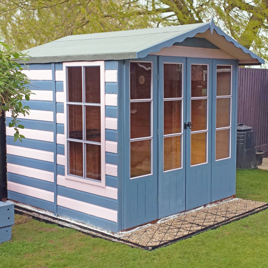 Shire Kensington Apex Shiplap Summerhouse 7 x 7ft