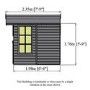 Shire Kensington Apex Shiplap Summerhouse 7 x 7ft