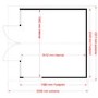 Shire Kensington Apex Shiplap Summerhouse 7 x 7ft