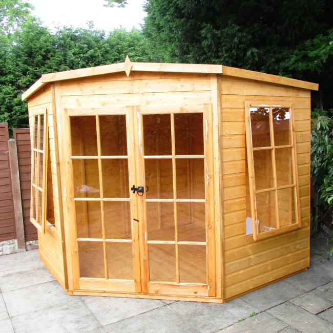 Shire Hampton Double Door Summerhouse 8 x 8ft