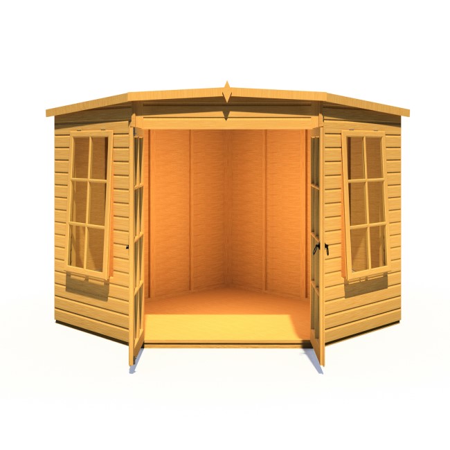 Shire Hampton Double Door Summerhouse 8 x 8ft