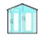 Shire Larkspur 8 x 8 ft Summerhouse