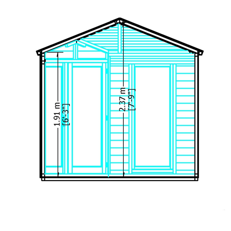 Shire Larkspur 8 x 8 ft Summerhouse