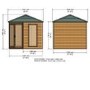 Shire Larkspur 8 x 8 ft Summerhouse