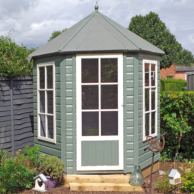 Shire Hexagonal Gazebo Summerhouse 6 x 6ft