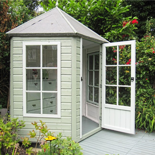 Shire Hexagonal Gazebo Summerhouse 6 x 6ft