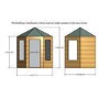 Shire Hexagonal Gazebo Summerhouse 6 x 6ft