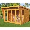 Shire Highclere Garden Summerhouse with Canopy - 10 x 8 ft