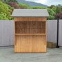 Shire Apex Wooden Garden Bar and Store 6 x 4ft