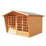 Shire Contemporary Bay Window Garden Room - 10 x 6 ft