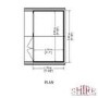 Shire Contemporary Bay Window Garden Room - 10 x 6 ft
