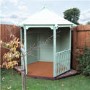 Shire Hexagonal Pressure Treated Garden Arbour 6 x 7ft