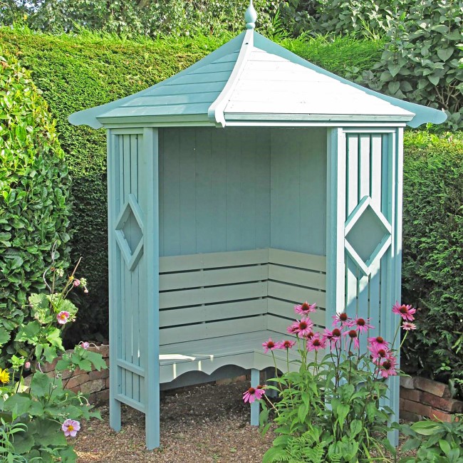 Shire Wooden Corner Garden Arbour