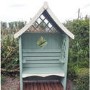 Shire Rose Arbour with Sloped Roof