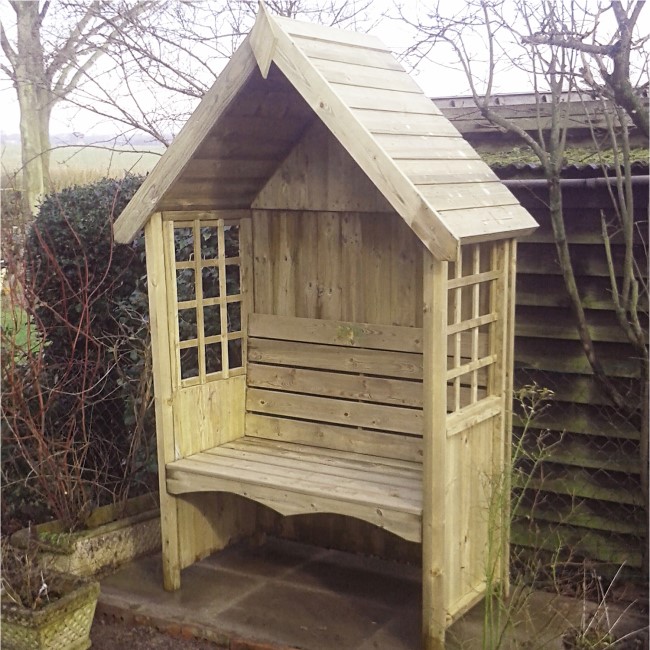 Shire Mimosa Pressure Treated Garden Arbour