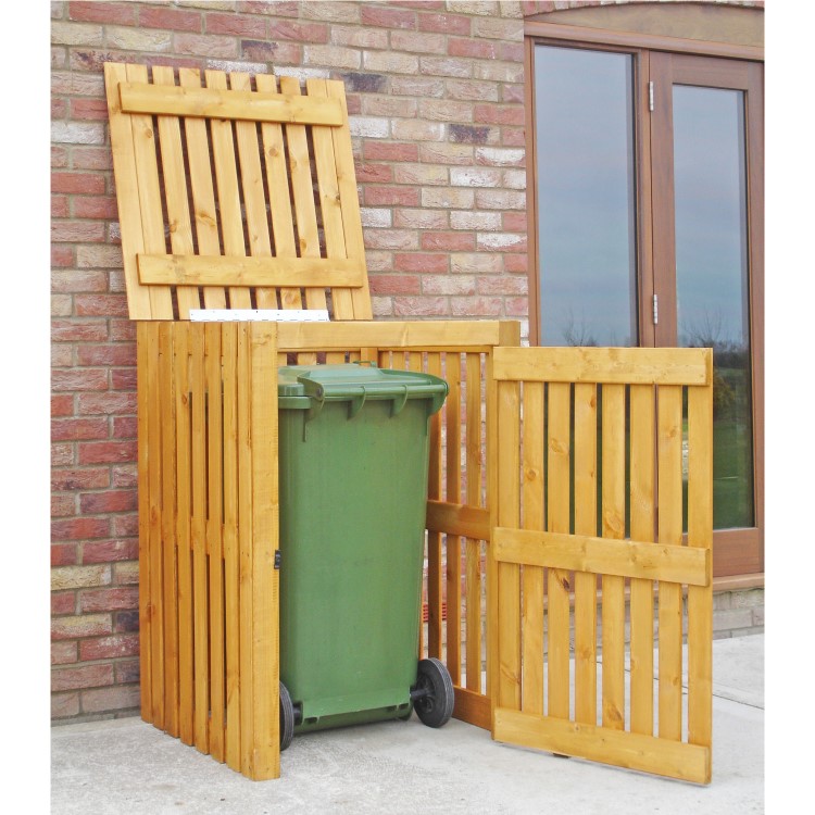 Shire Single Wheelie Bin Store 3 x 3ft