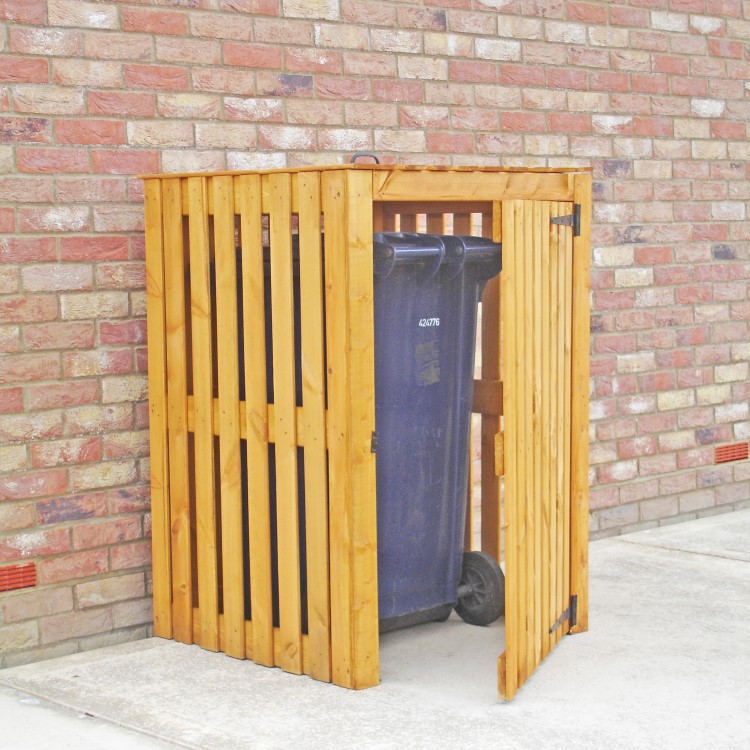 Shire Single Wheelie Bin Store 3 x 3ft