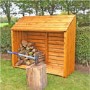 Shire Wooden Log Store 4 x 4ft
