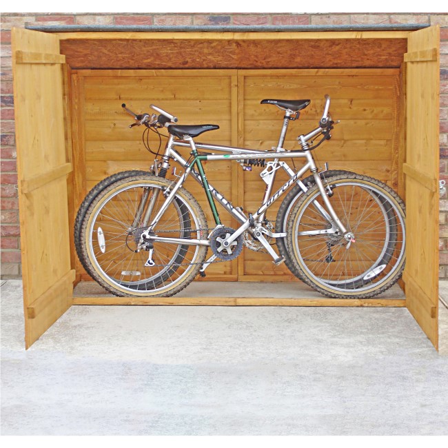 Shire Pent Roof Double Door Bike Store