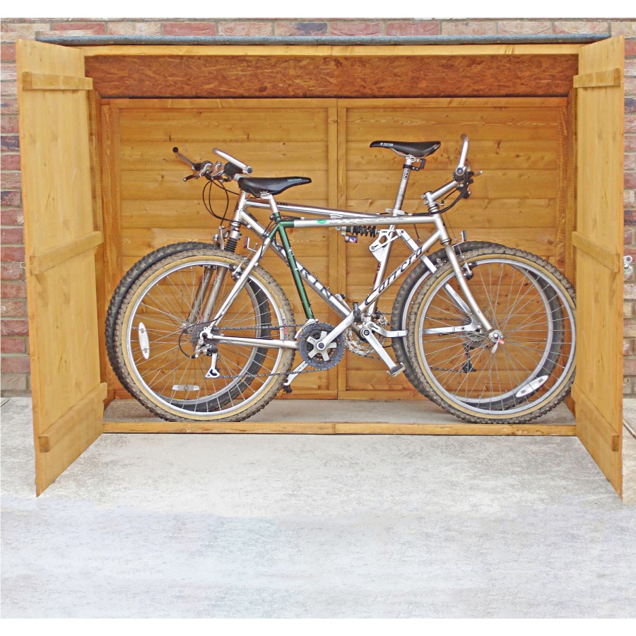 Shire Pent Roof Double Door Bike Store