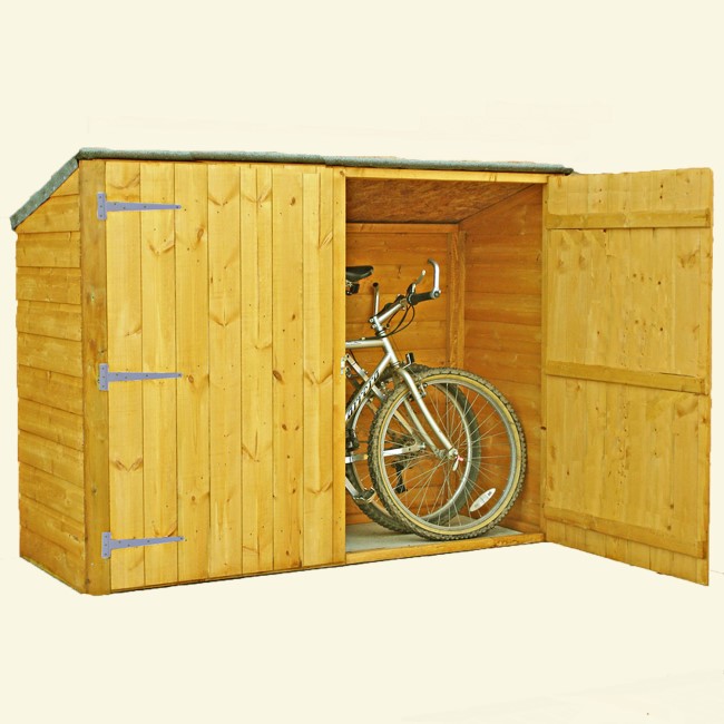 Shire Pent Roof Double Door Bike Store