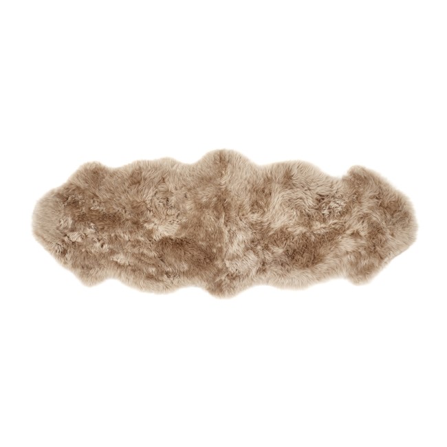 Mink Double Genuine Sheepskin Rug - 175 x 70 cm - Ripley