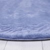 Ripley Lustrous Faux Fur Rug Pale Blue - 170x120cm