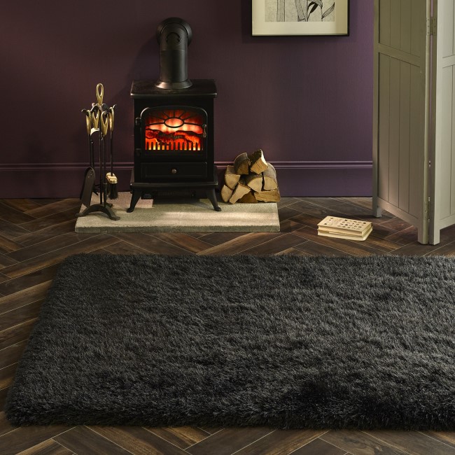 Shaggy Grey Rug - 230 x 160 cm - Extravagance - Ripley