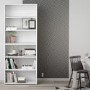Prima 5 Shelf Bookcase in White