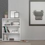Prima 2 Shelf Bookcase 2 in White