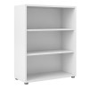 Prima 2 Shelf Bookcase 2 in White