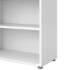 Prima 2 Shelf Bookcase 2 in White