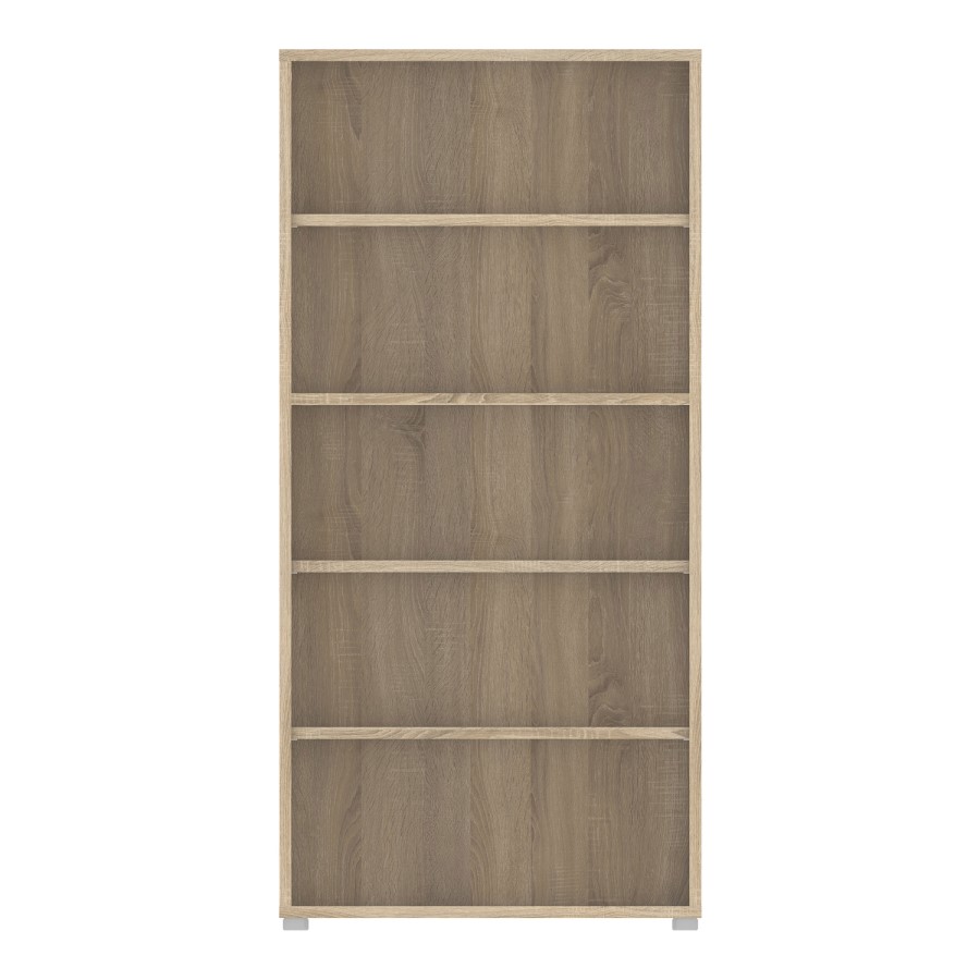 Prima 4 Shelf Bookcase in Oak