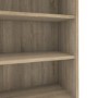 Prima 4 Shelf Bookcase in Oak