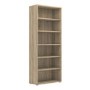 Prima 5 Shelf Bookcase in Oak