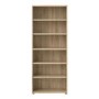 Prima 5 Shelf Bookcase in Oak