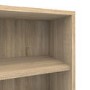 Prima 5 Shelf Bookcase in Oak