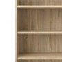 Prima 5 Shelf Bookcase in Oak