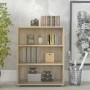 Prima 2 Shelf Bookcase in Oak