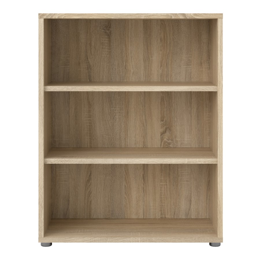 Prima 2 Shelf Bookcase in Oak