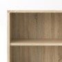 Prima 2 Shelf Bookcase in Oak