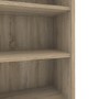 Prima 2 Shelf Bookcase in Oak