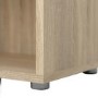 Prima 2 Shelf Bookcase in Oak
