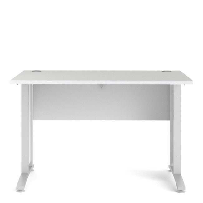 Small White Wooden Desk - Prima