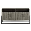 Foster Modern Farmhouse TV Stand in Slate Grey