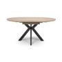 Large Oak Round Extendable Dining Table - Seats 4-6 - Liberty
