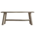 FOL103013 Alberta Natural Rustic Hall Bench - Caspian House  