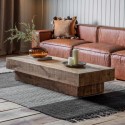 FOL103015 Rectangular Mango Wood Coffee Table Natural - Iowa