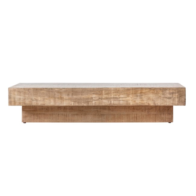 Rectangular Mango Wood Coffee Table - Iowa