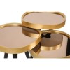 Gold and Black Nesting Side Tables - Alys